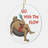 フローオーナメント セラミックオーナメント (左)