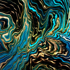 フローカラー大理石アクア金ゴールドタオルセット バスタオルセット