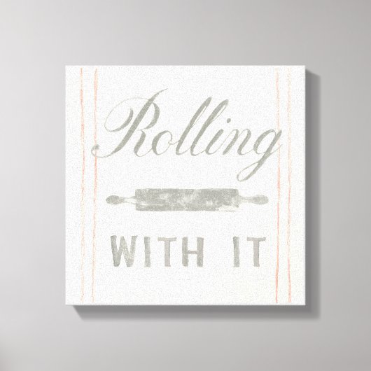 フローサックキッチンV キャンバスプリント (正面)