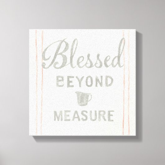 フローサックキッチンVI キャンバスプリント (正面)