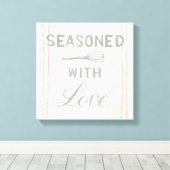 フローサックキッチンVII キャンバスプリント (インサイチュ (ウッドフロア))