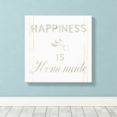 フローサックキッチンVIII キャンバスプリント (インサイチュ (ウッドフロア))