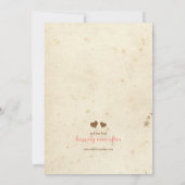 フローシュ&スクロールストーリーブックフェアリータール招待状 招待状 (裏面)