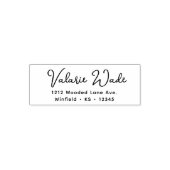 フロースクリプト差出人住所 セルフインキングスタンプ (デザイン)