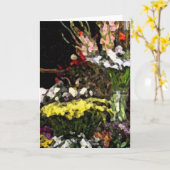 フロースタンド01 カード (黄色い花)