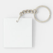フローズンテキストTシャツ キーホルダー (裏面)