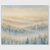 フローズンドリームス雪景色 ラッピングペーパー (フラット)