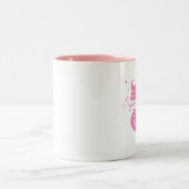 フローズンヨーグルトの姉妹のマグ ツートーンマグカップ (中央)