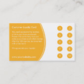 フローズンヨーグルトの顧客のロイヤリティの名刺 ロイヤリティカード (正面)