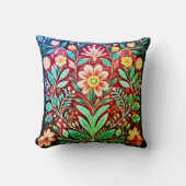 フローズンレッド装飾用クッション クッション (正面)