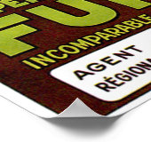 フロータイヤ～ヴィンテージ自動車タイヤAd ポスター (角)