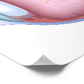 フローターとフラッシュ眼疾患のポスター ポスター (角)