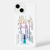 フローチャート米国アメリカ刑事司法制度 Case-Mate iPhoneケース (裏面)