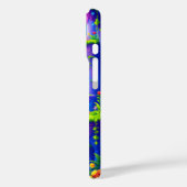 フローティカラフルングプラットフォームのコインを持つピクセル世界 Case-Mate iPhoneケース (裏面 / 左)