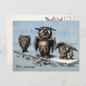 フローティビクトリアンングはがき ポストカード (正面/裏面)