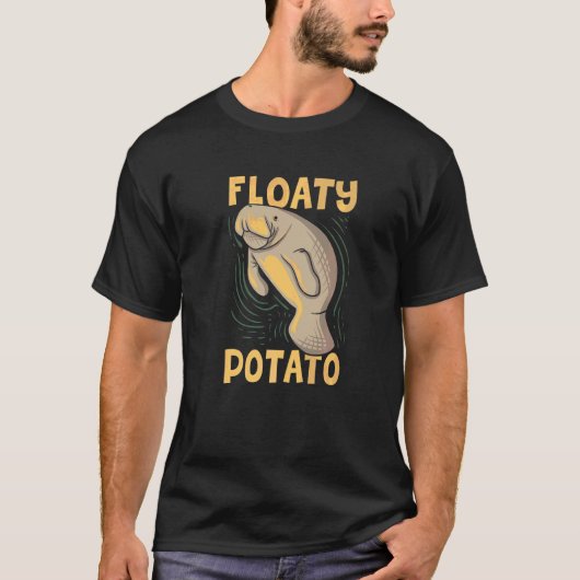 フローティポテトマナティーシーカウズ Tシャツ (正面)
