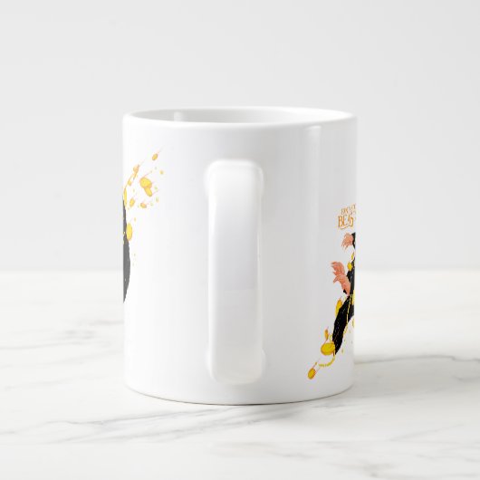 フローティングウィズ金ゴールド ジャンボコーヒーマグカップ (裏面)