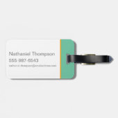 フローティングウィズ金ゴールド ラゲッジタグ (裏面横)