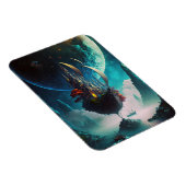 フローティングキャッスルシップファンタジーアートマグネット マグネット (右側)