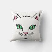 フローティングキャット顔 クッション (裏面)