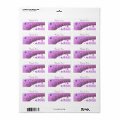 フローティングキューブとハートサンキューラベル ラベル (フルシート)