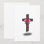 フローティングクロス招待状 招待状 (正面/裏面)