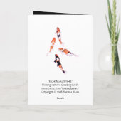 フローティングコイホワイトカード カード (裏面)