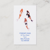 フローティングコイ名刺 名刺 (裏面)