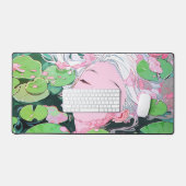 フローティングセレニティウォーターニンフ デスクマット (キーボード&マウス)