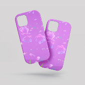 フローティングツツツジのムーブパープル Case-Mate iPhoneケース