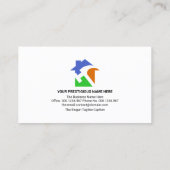 フローティングハンドマン建築ツール請負業者 名刺 (裏面)