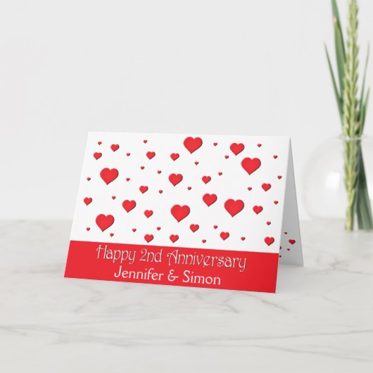 フローティングハーツ - 2周年おめでとう カード (正面)