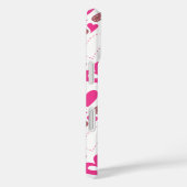 フローティングピンクラブハート Case-Mate iPhoneケース (裏面 / 右)