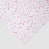 フローティングピンク花びら水彩ティッシュペーパー 薄葉紙 (詳細)