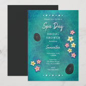 フローティングフラワーズスパデー招待状 招待状 (正面/裏面)