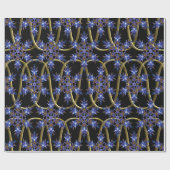 フローティングフレークスアットナイト ラッピングペーパー (フラット)