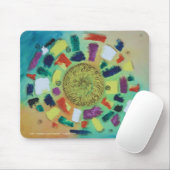 フローティングブランケットチャクラ マウスパッド (マウス)