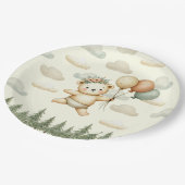 フローティングベアアドベンチャーズ紙プレート ペーパープレート (アングル)