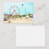 フローティングベイビー ノートカード (正面/裏面)