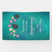 フローティング花スパパーティーウェルカムバナー 横断幕 (横)