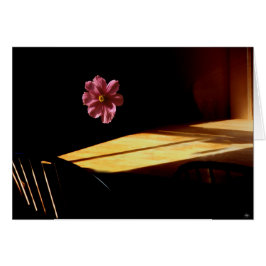 フローティング花観想カード