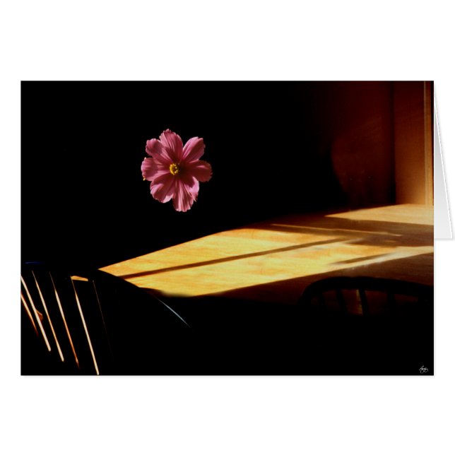 フローティング花観想カード (正面横)