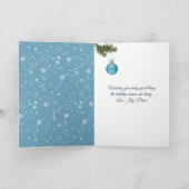 フローティング・クリスマスススススノーハート シーズンカード (内部)