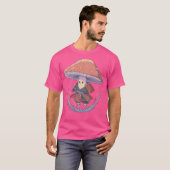 フローティング・サムライ・キノコの精神 Tシャツ (正面フル)