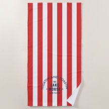 フローティング＆トーストイン ザ レイクハウス レッド ストライプ