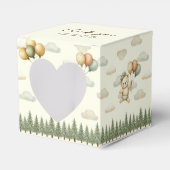 フローティング・ベア・アドベンチャーズ赤ちゃんシャワーありがとう フェイバーボックス (正面サイド)