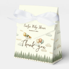 フローティング・ベア・アドベンチャーズ赤ちゃんシャワーありがとう フェイバーボックス