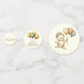 フローティング・ベア・アドベンチャーズ赤ちゃんシャワー コンフェッティ (正面)