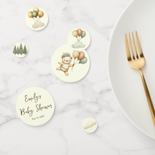 フローティング・ベア・アドベンチャーズ赤ちゃんシャワー コンフェッティ (グループ)