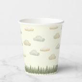 フローティング・ベア・アドベンチャーズ赤ちゃんシャワー 紙コップ (裏面)